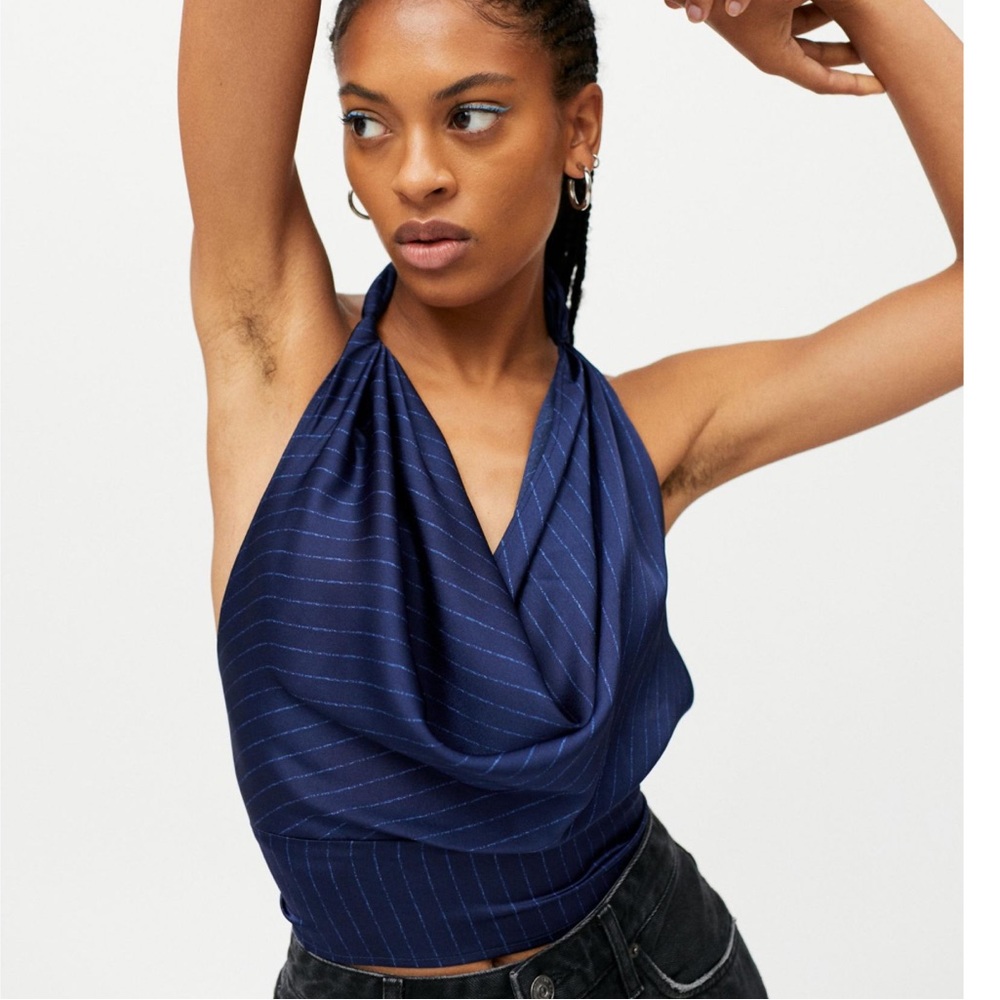 Lioness Outlaw Cropped Halter Top